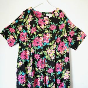 Kathryn Deen Vintage Plus Size Floral Jumpsuit